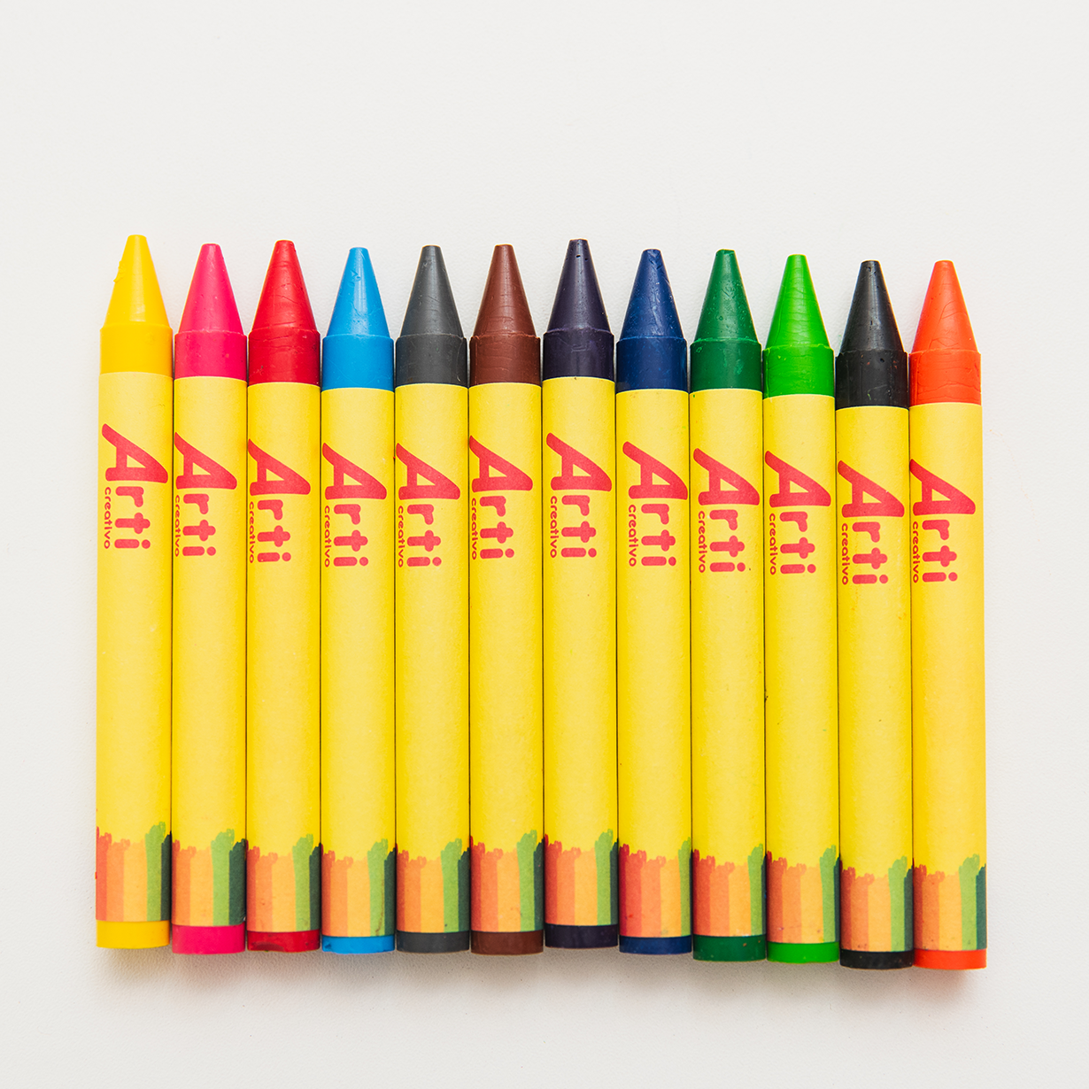CRAYONES GRUESOS JUMBITO X 12 UND. ARTI CREATIVO