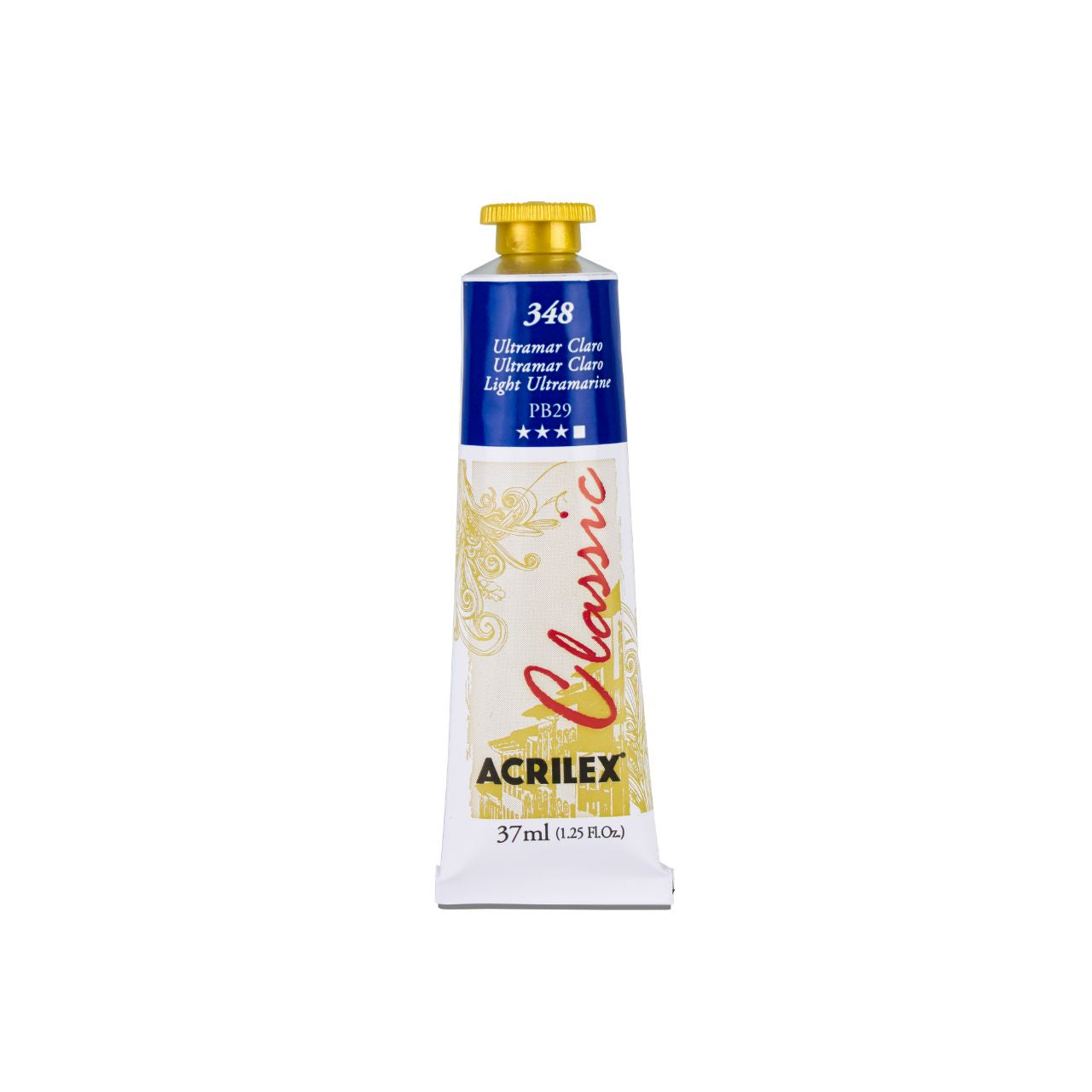 ACRILEX OIL COLORS CLASSIC X 37 ML. - AZUL ULTRAMAR CLARO