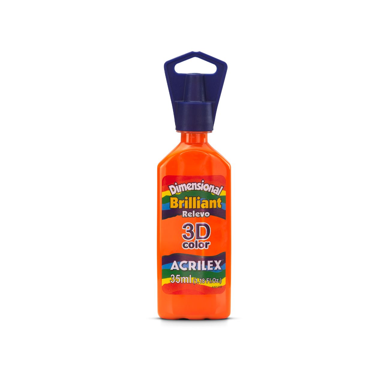 PINTURA ACRILEX DIMENSIONAL BRILLIANT 3D - NARANJA