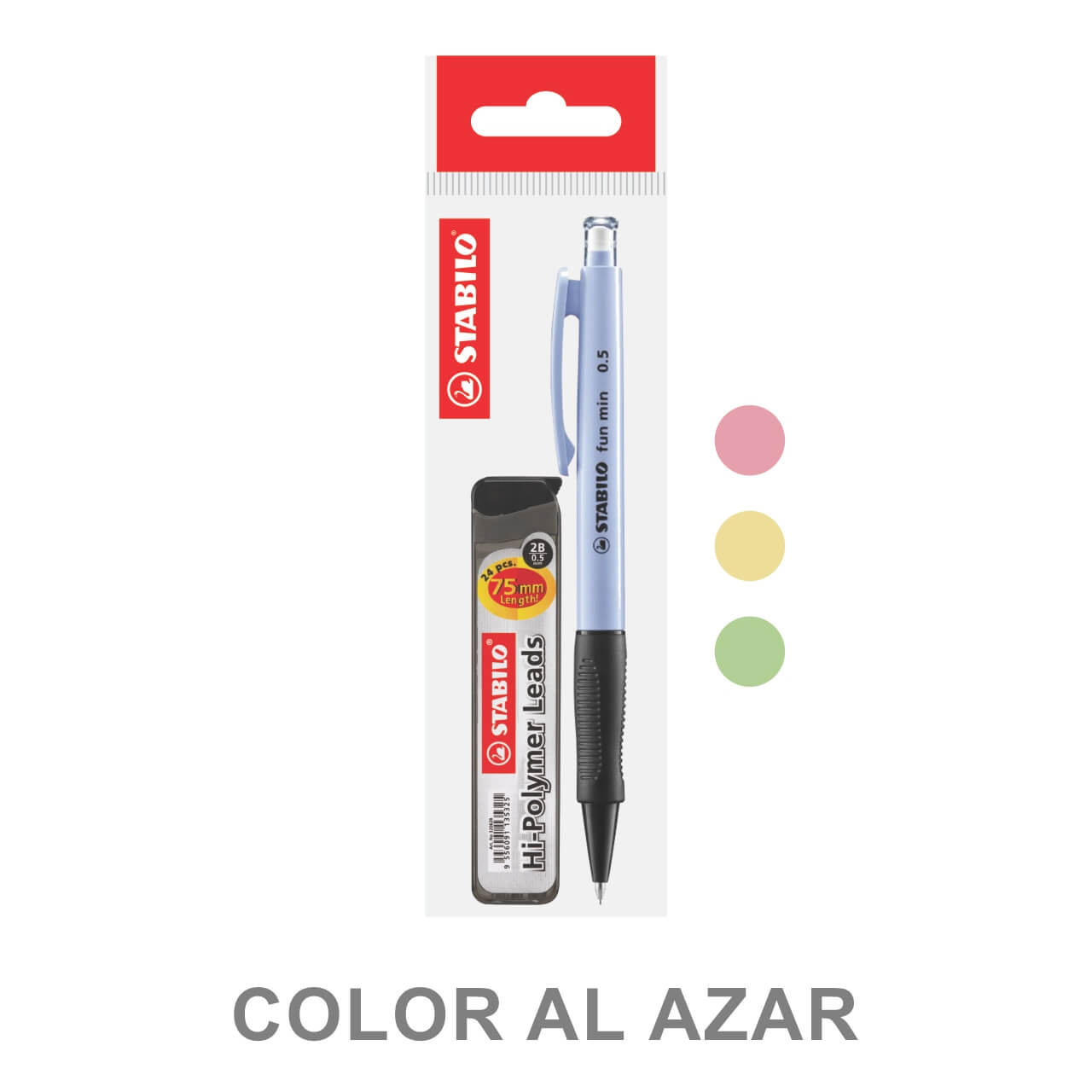 PORTAMINAS STABILO FUN MIN 0.5 MM + REFILL