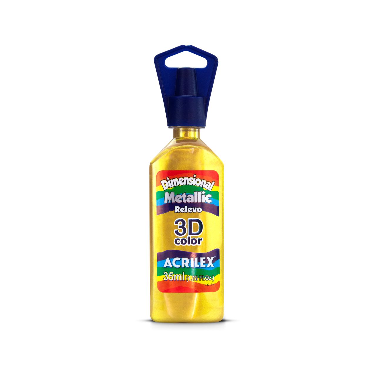 PINTURA ACRILEX DIMENSIONAL METALLIC 3D - ORO