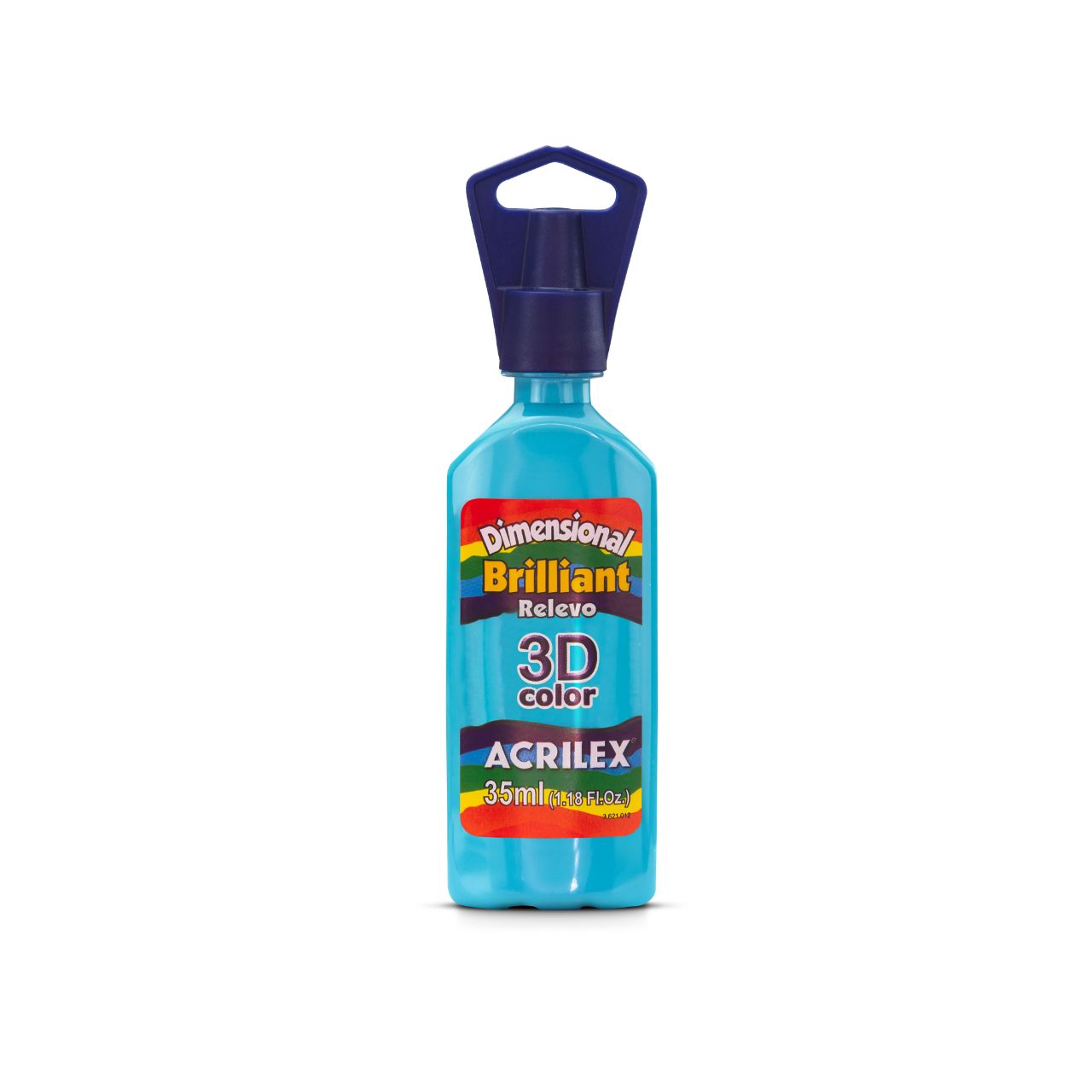 PINTURA ACRILEX DIMENSIONAL BRILLIANT 3D - TURQUESA