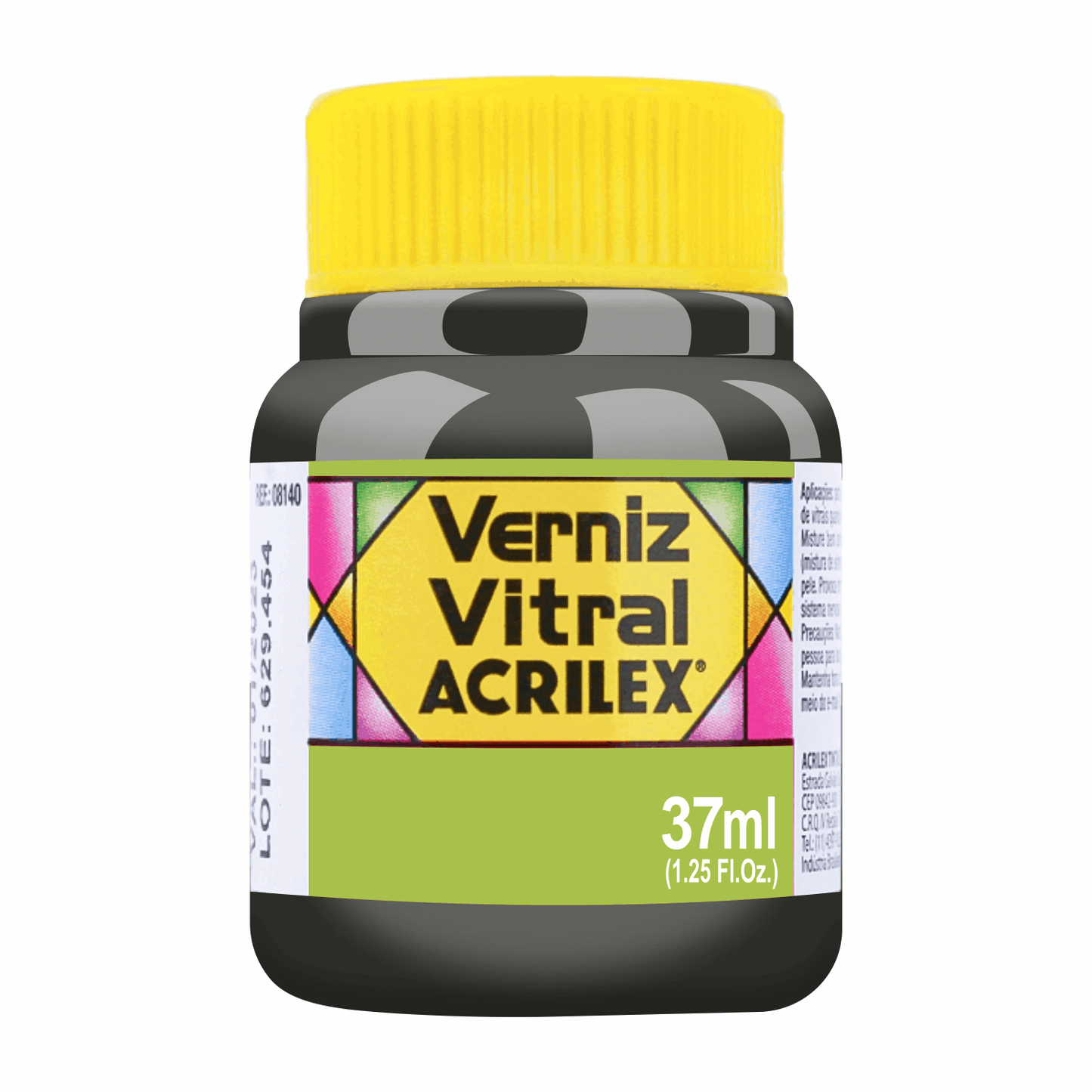 BARNIZ VITRAL ACRILEX - VERDE HOJA