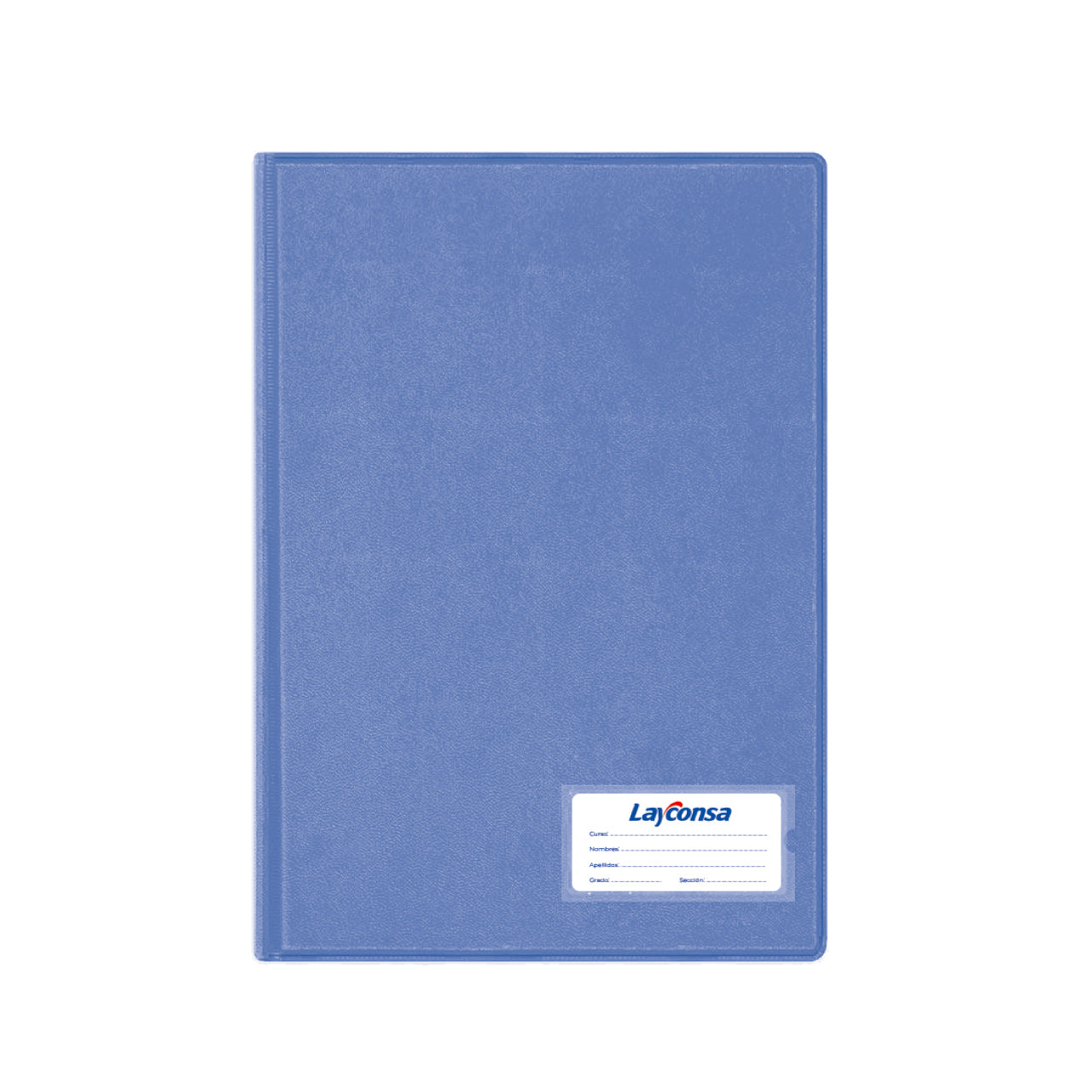Folder Layconsa A4 D/T c/Gusanillo color azulino