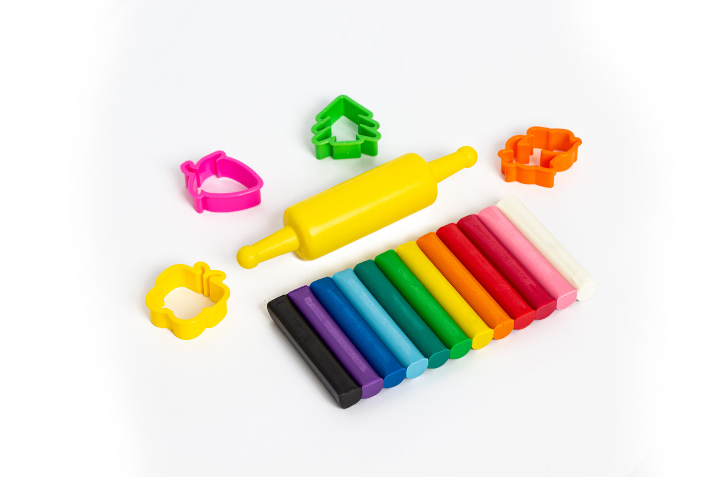 PLASTILINA NILO - BLISTER X 12 UND. + 4 MOLDES + 1 RODILLO