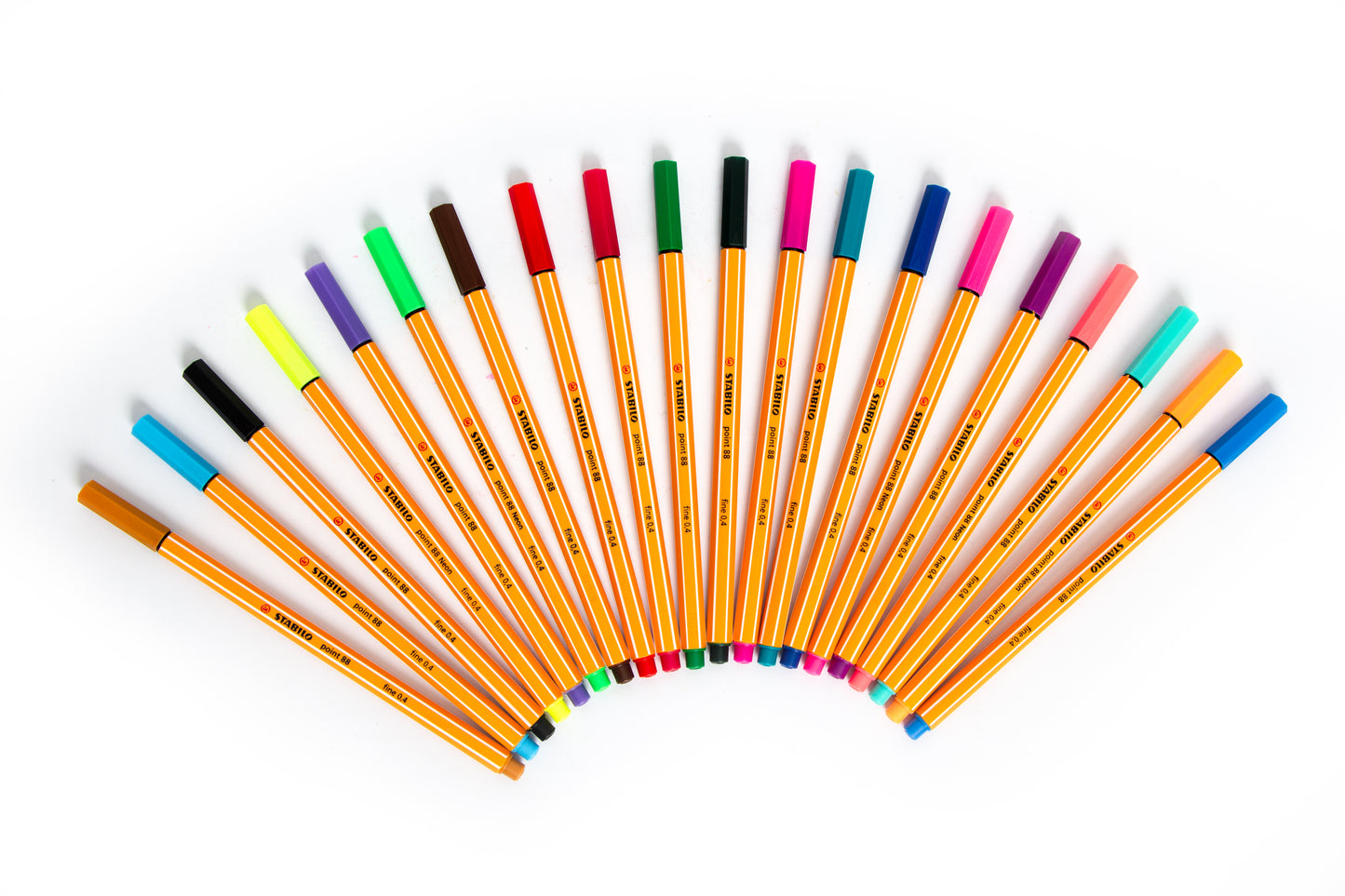 STABILO FINE PEN "POINT 88 ZEBRUI" X 20 UND. - NEON