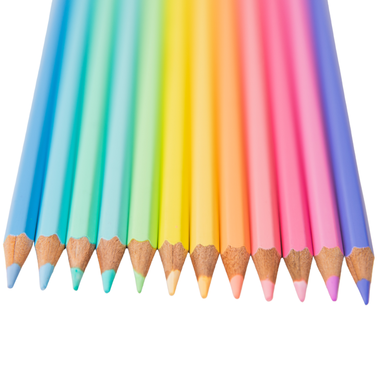LÁPICES DE COLOR PASTEL "UNICORN" X 12 UND. ARTI CREATIVO