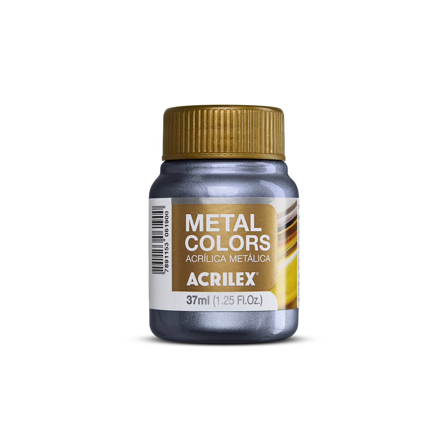 PINTURA ACRÍLICA METÁLICA ACRILEX - NEGRO
