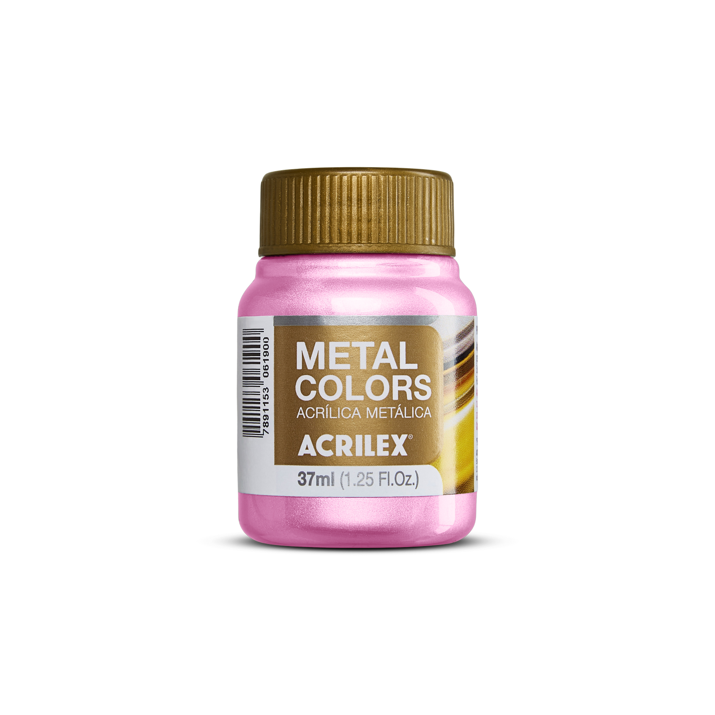 PINTURA ACRÍLICA METÁLICA ACRILEX - ROSA