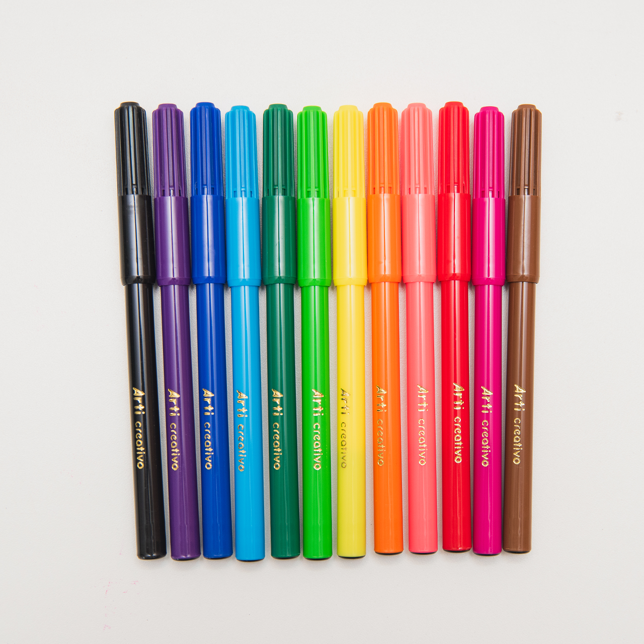 PLUMONES DELGADOS ARTI CREATIVO X 12 UND.