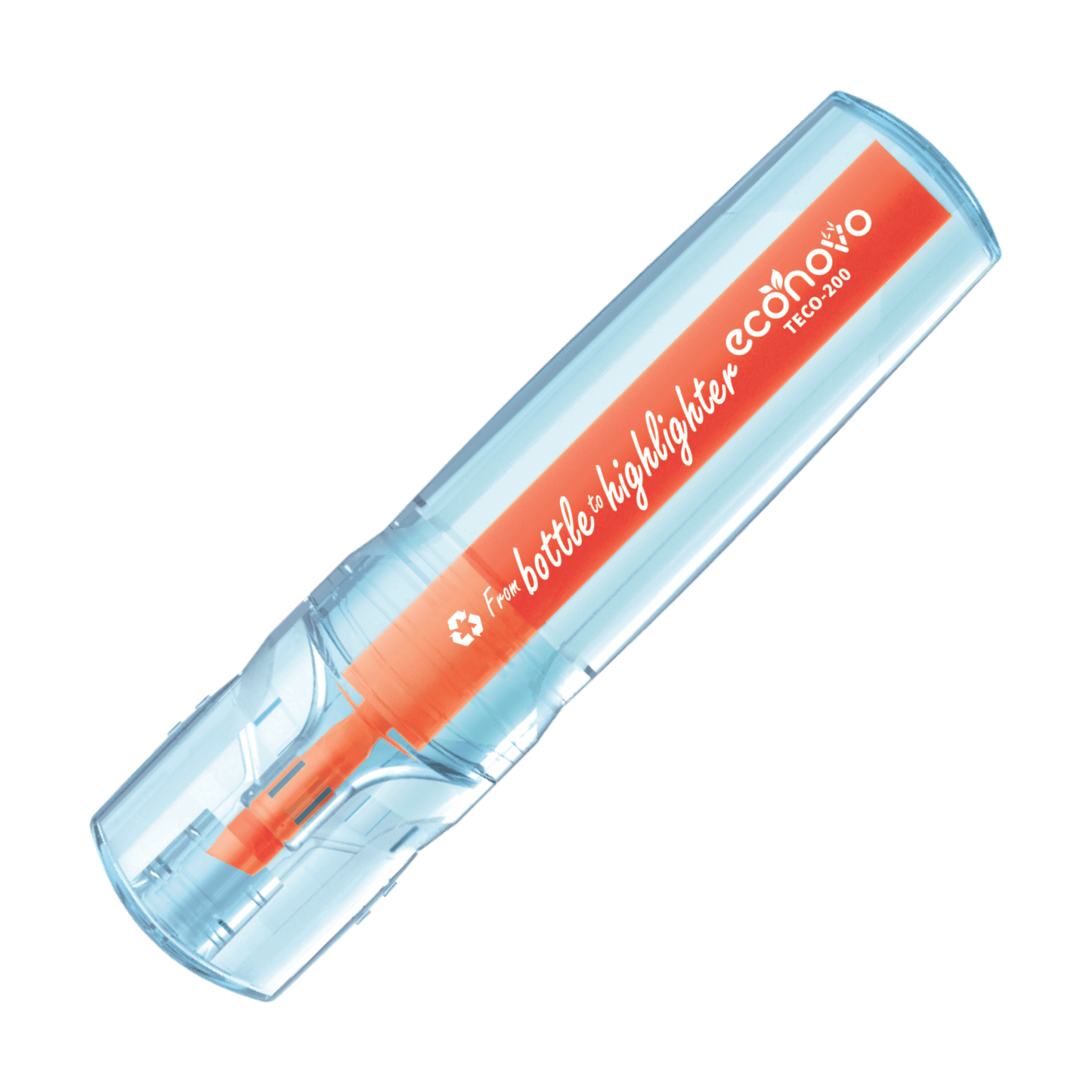 RESALTADOR "ECONOVO" NARANJA - BLISTER X 1 UND.