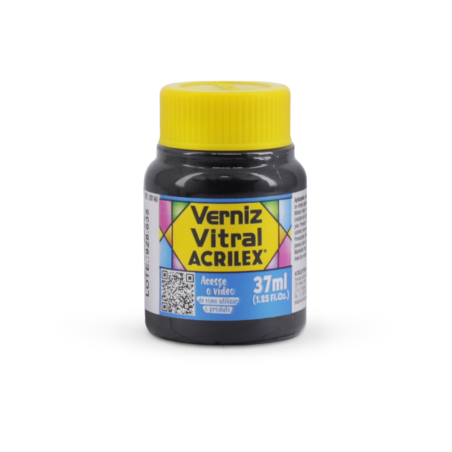 BARNIZ VITRAL ACRILEX - AZUL TURQUESA
