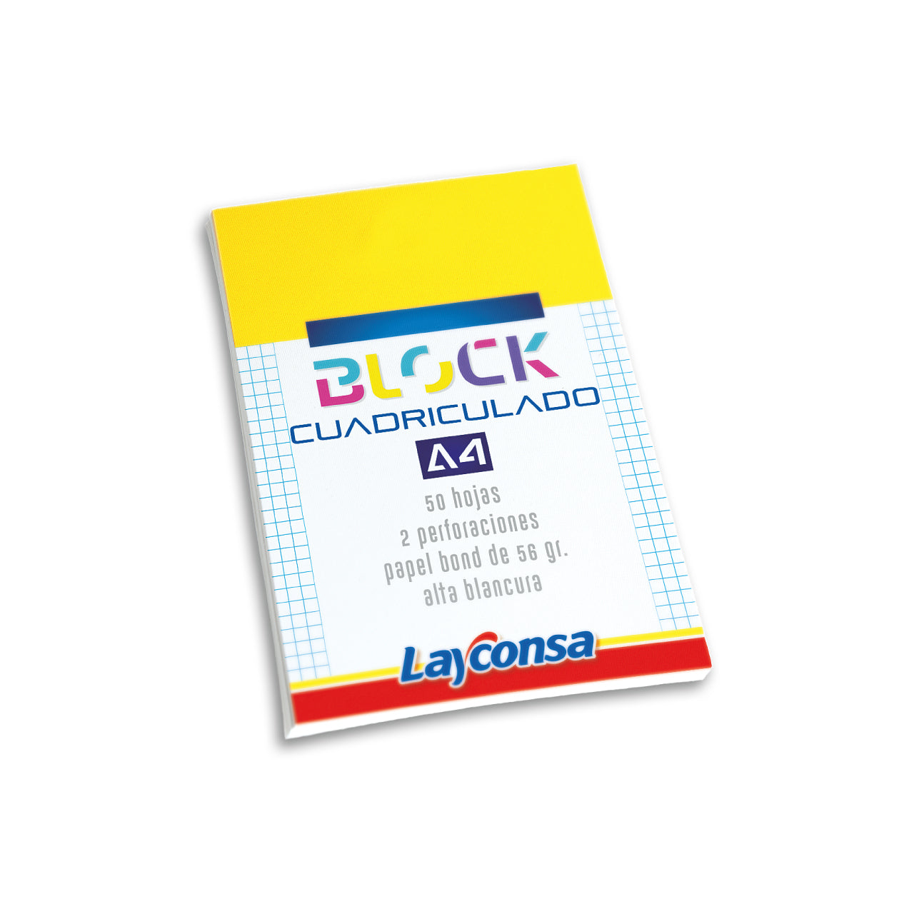 Block A4 Cuadriculado Layconsa 50 H.