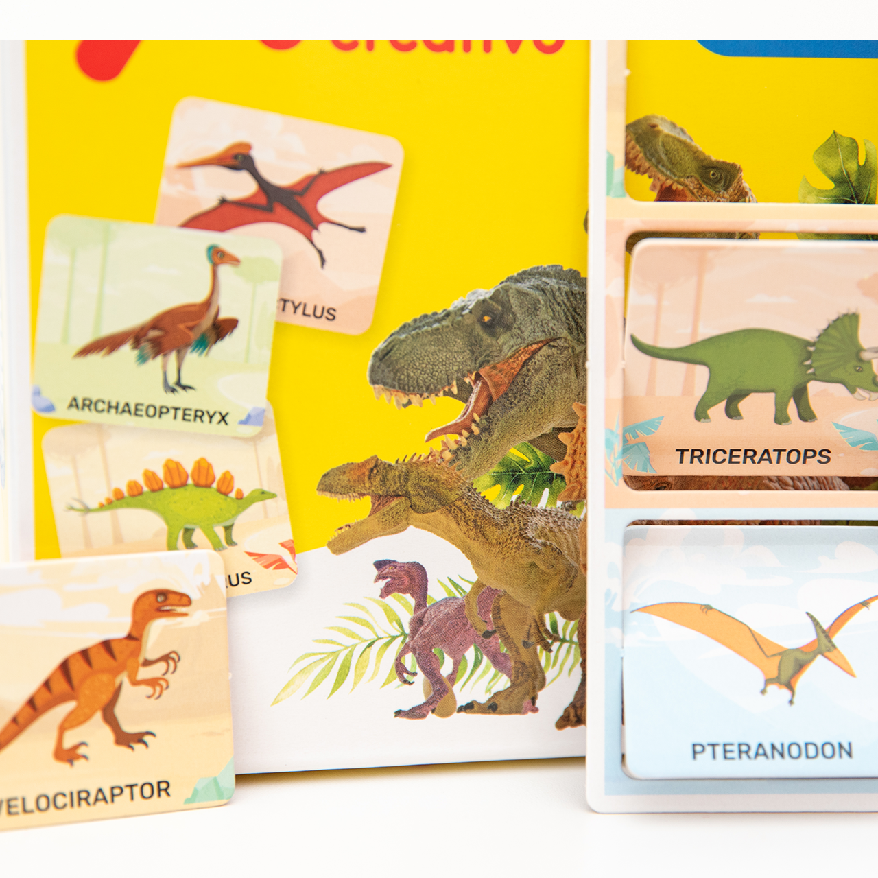JUEGO DE MEMORIA "DINOSAURIOS" X 36 PZAS. ARTI CREATIVO