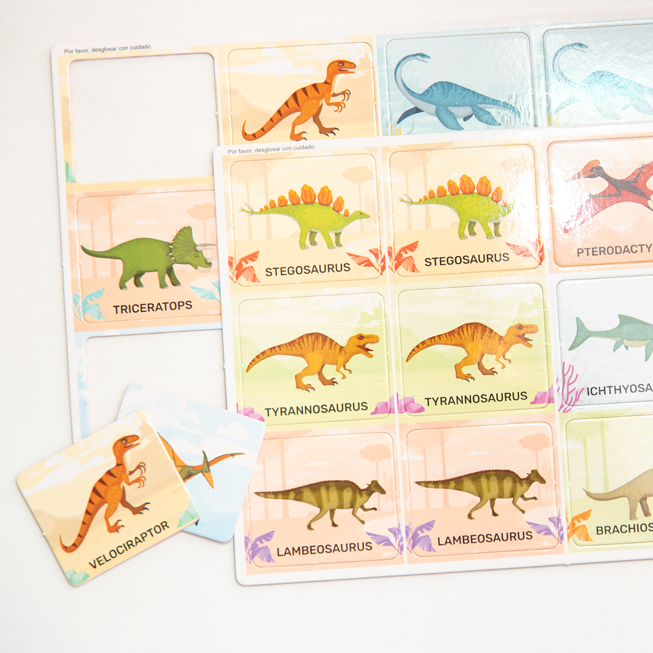 JUEGO DE MEMORIA "DINOSAURIOS" X 36 PZAS. ARTI CREATIVO