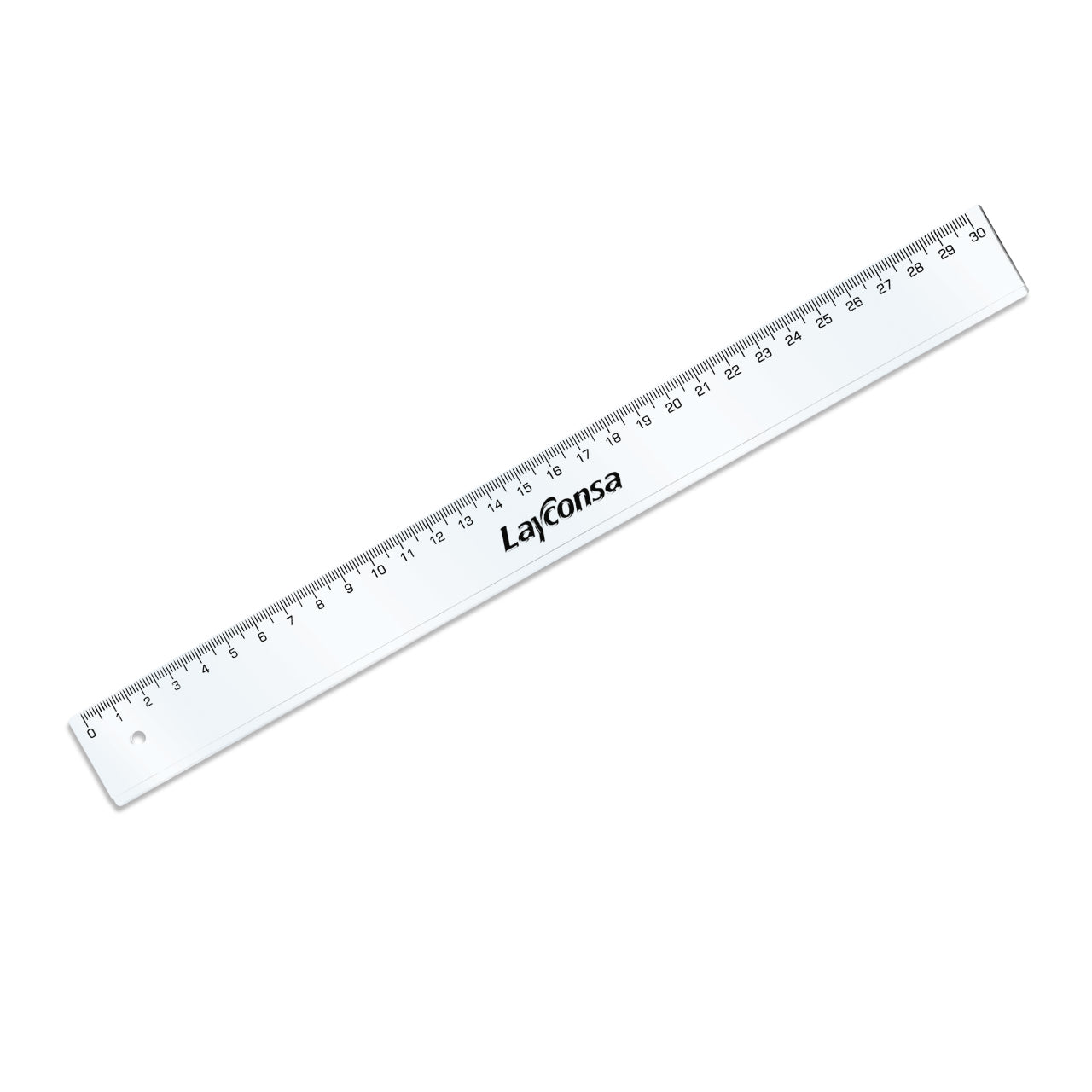 Regla Layconsa x 30 cm cristal
