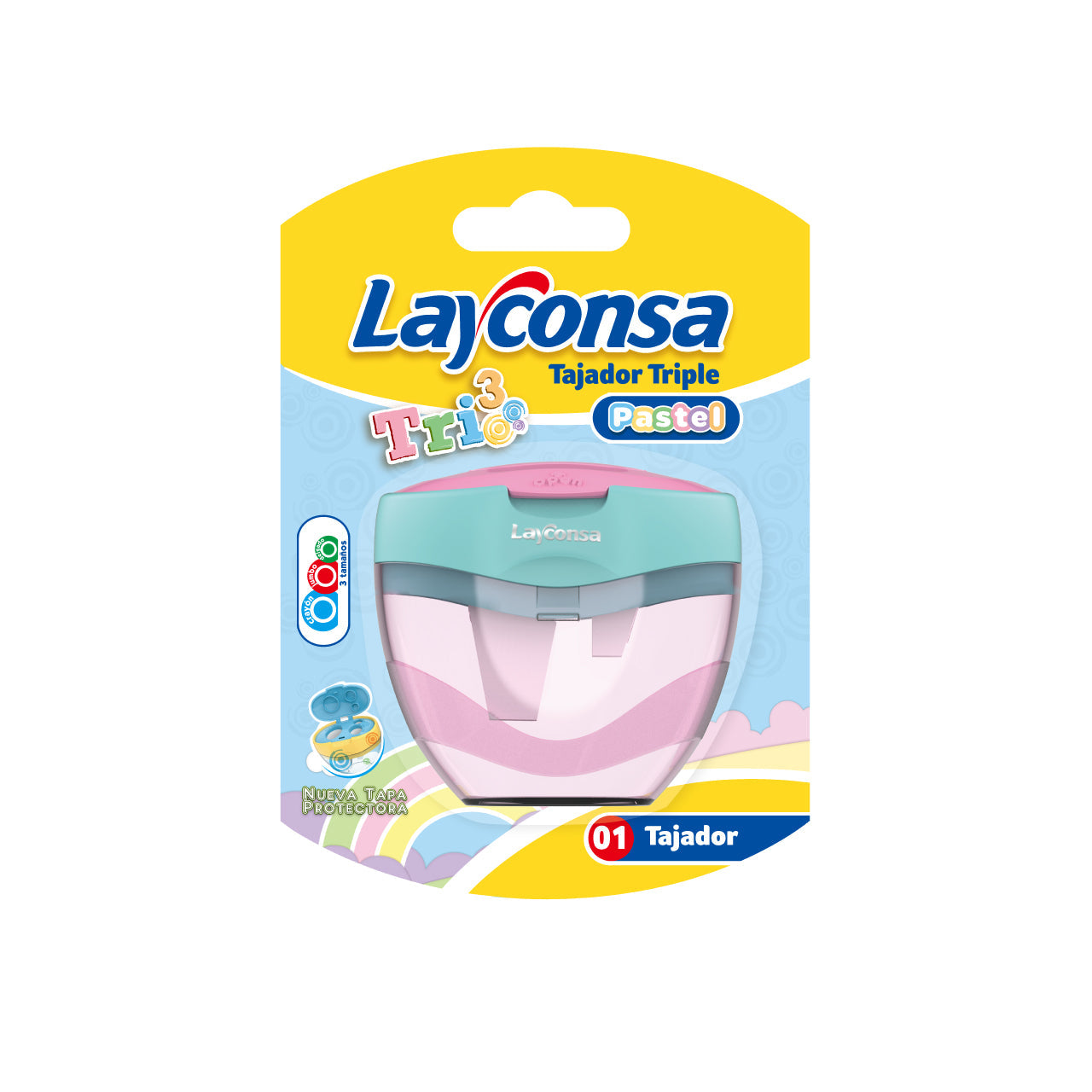 01 Tajador Triple Tri-3 c/dep. Layconsa