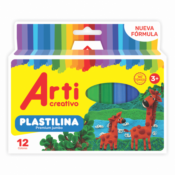 Plastilina y herramientas Arti Creativo de 7 colores