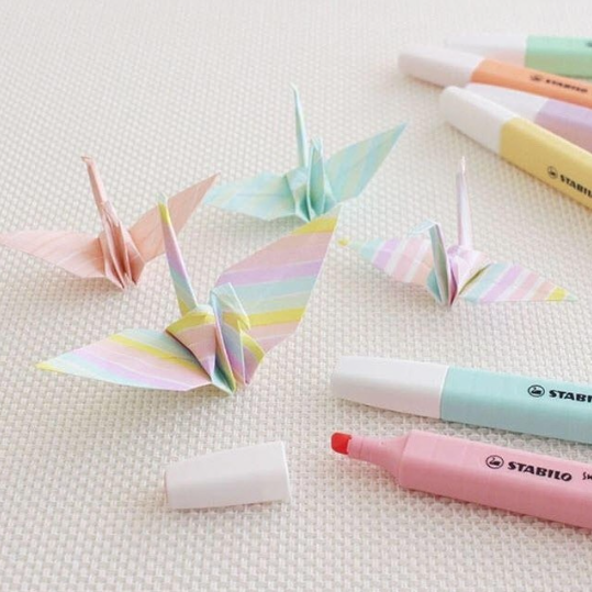 RESALTADORES STABILO "SWING COOL" PASTEL X 6 UND.