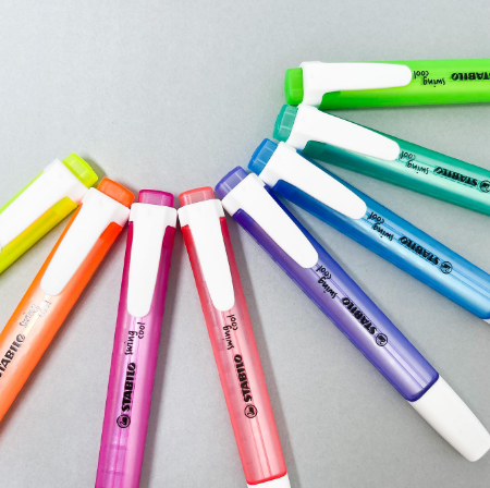 RESALTADORES STABILO "SWING COOL" X 8 UND.
