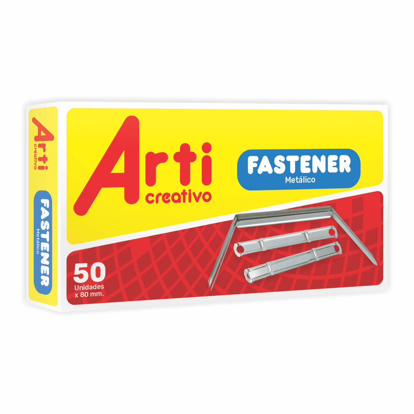 FASTENER DE METAL X 50 UND. ARTI CREATIVO