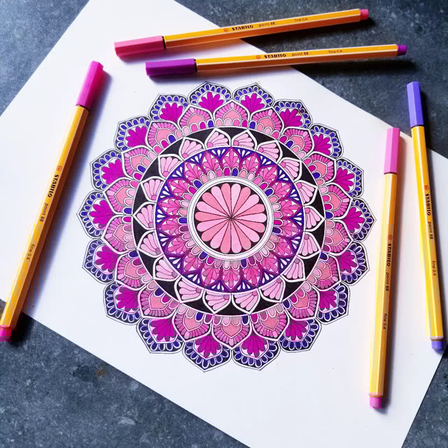 STABILO FINE PEN "POINT 88" FANCY X 10 UND.