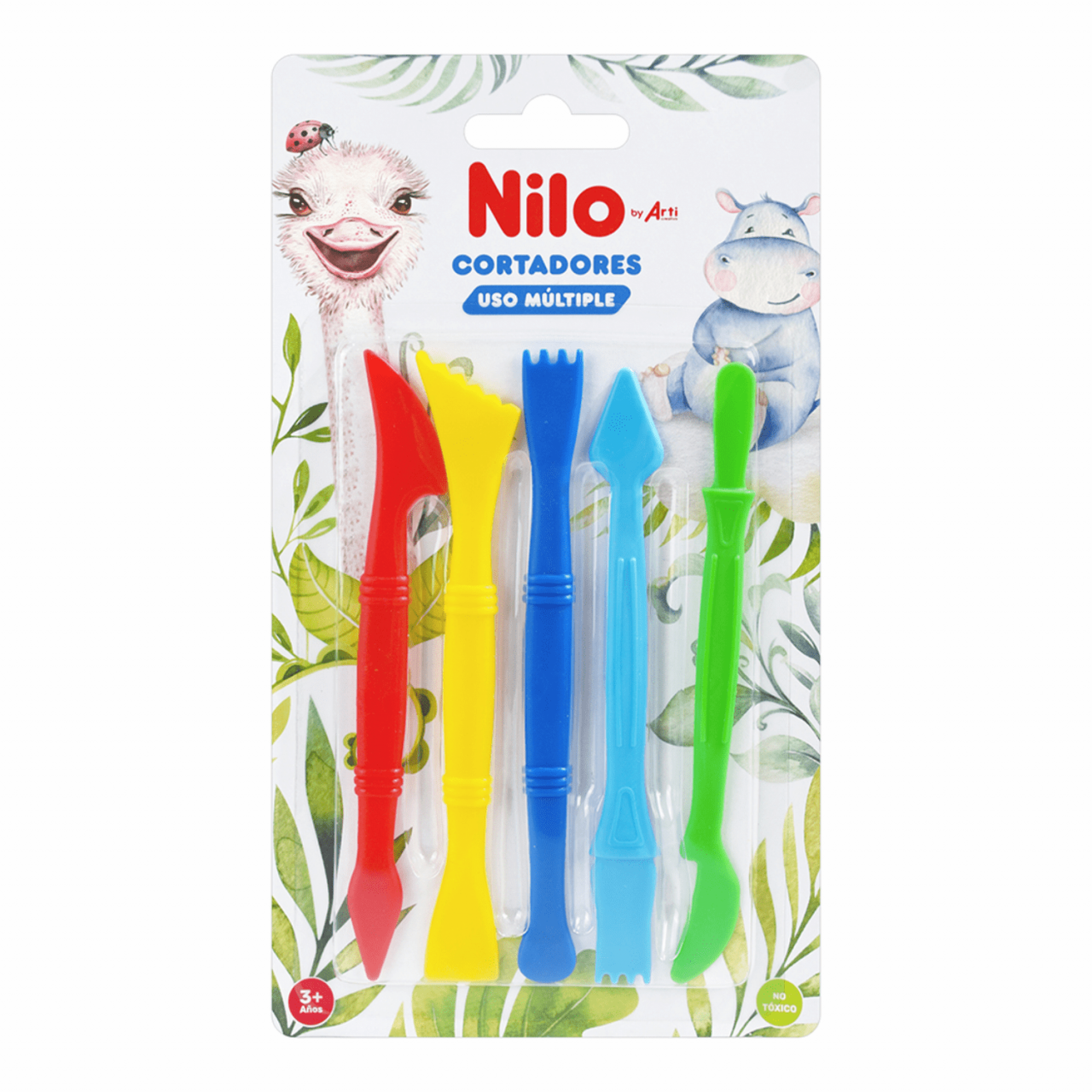 SET DE HERRAMIENTAS NILO X 5 ACCESORIOS DOBLES