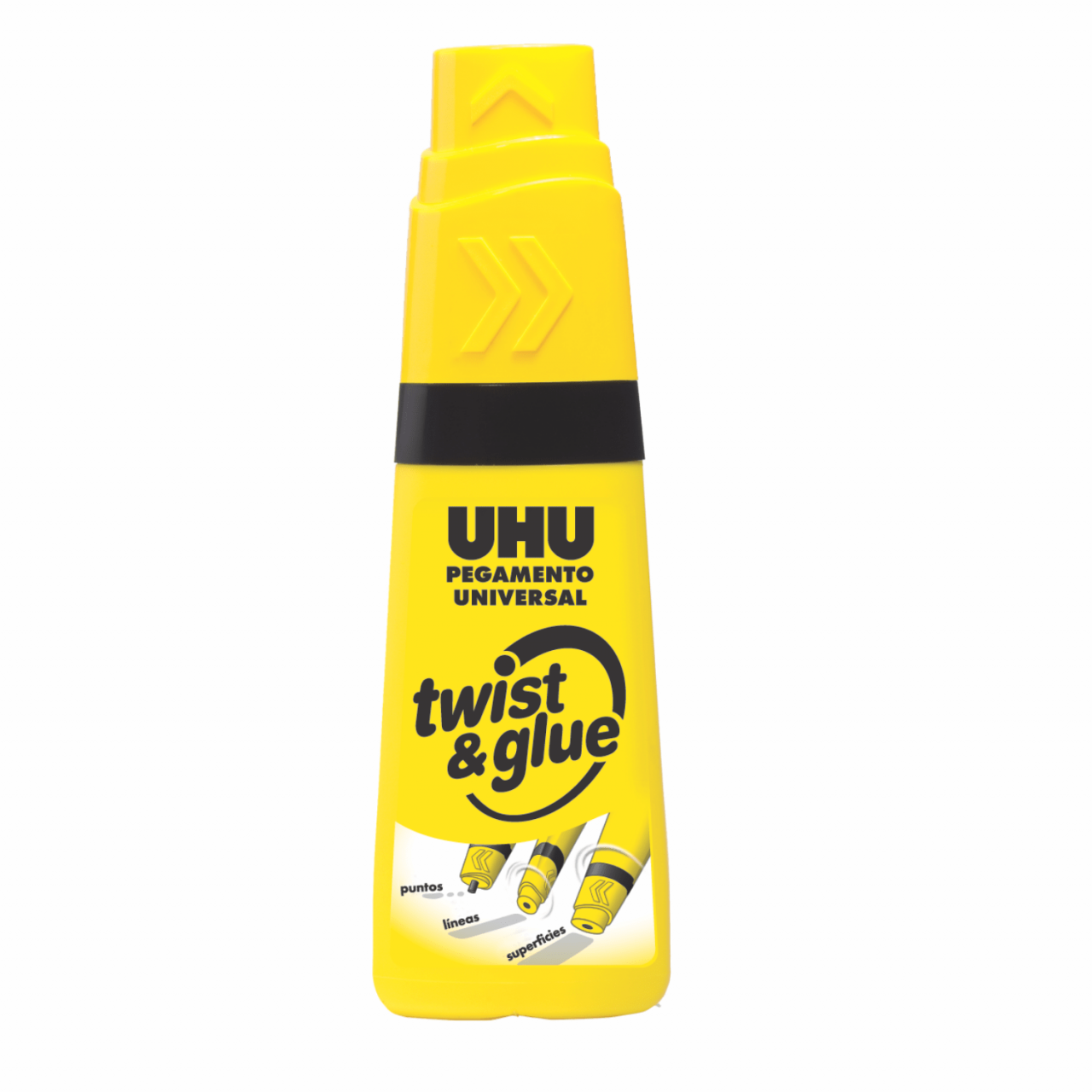 PEGAMENTO UNIVERSAL UHU "TWIST & GLUE" X 35 ML.