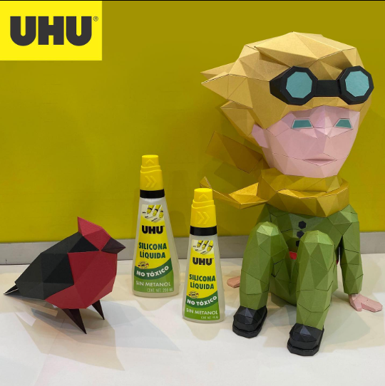 SILICONA LIQUIDA UHU "PEGATODO" X 35 ML.