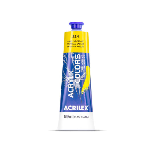 ACRILEX ACRYLIC COLORS X 59 ML. - AMARILLO CADMIO