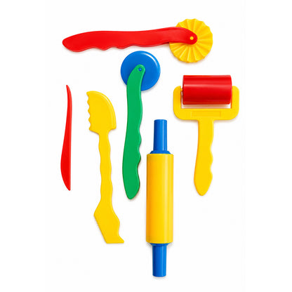TOOL KIT DE HERRAMIENTAS PLÁSTICAS X 6 PZAS. ARTI CREATIVO