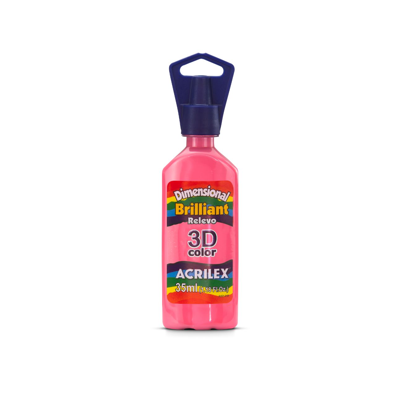 PINTURA ACRILEX DIMENSIONAL BRILLIANT 3D - ROSA TE
