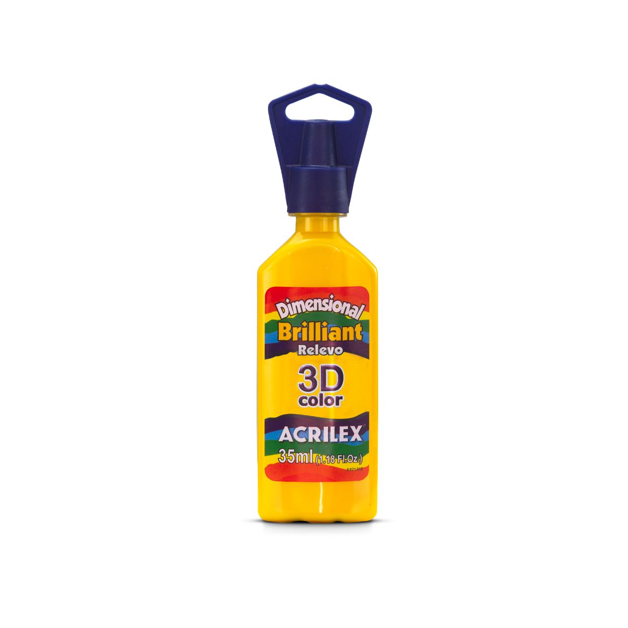 PINTURA ACRILEX DIMENSIONAL BRILLIANT 3D - AMARILLO ORO