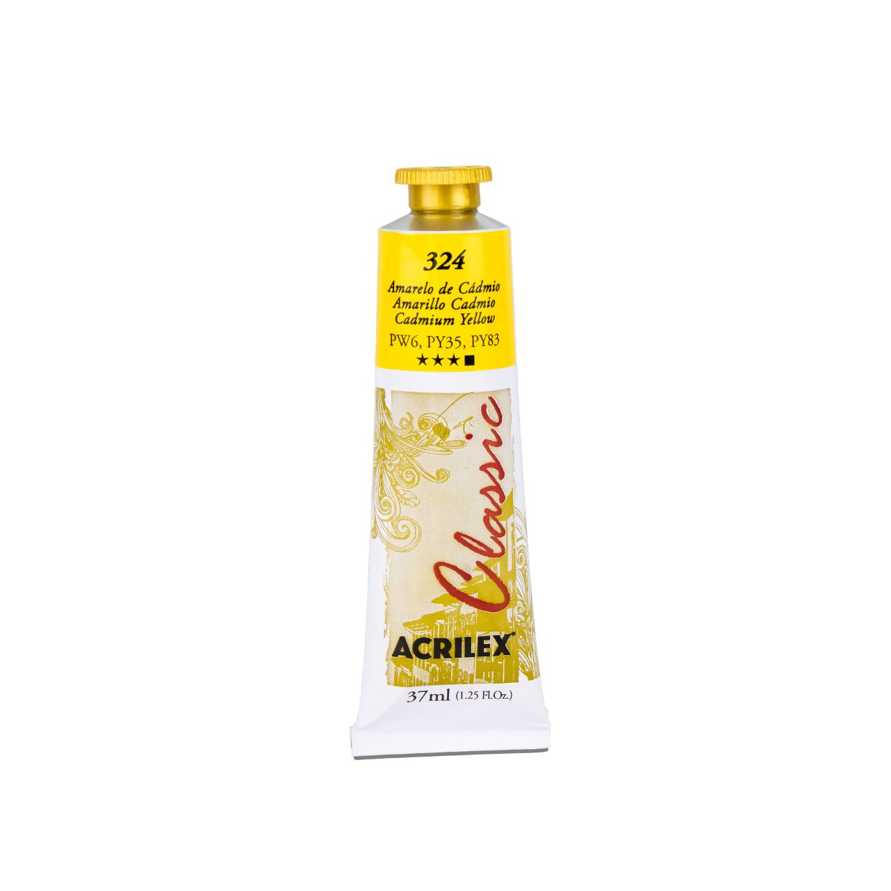 ACRILEX OIL COLORS CLASSIC X 37 ML. - AMARILLO CADMIO