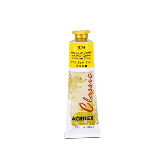 ACRILEX OIL COLORS CLASSIC X 37 ML. - AMARILLO CADMIO