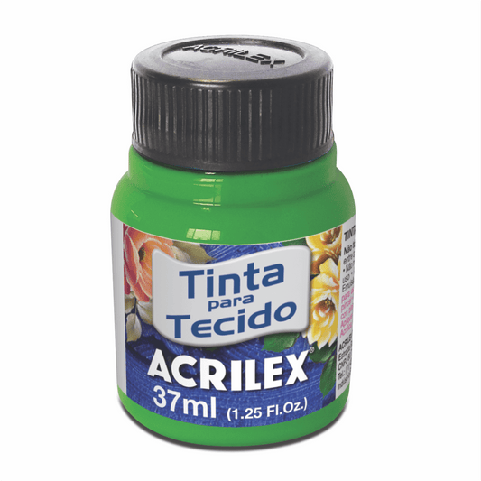 PINTURA PARA TELA FLUORESCENTE ACRILEX - VERDE