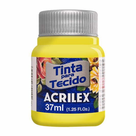 PINTURA PARA TELA ACRILEX - AMARILLO LIMON