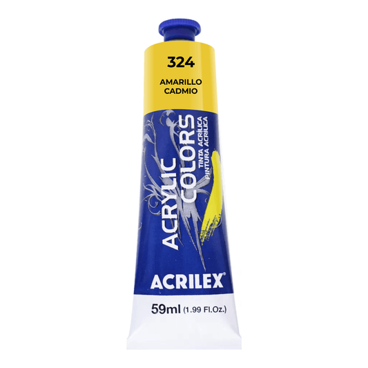 ACRILEX ACRYLIC COLORS X 59 ML. - AMARILLO CADMIO