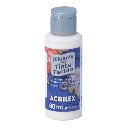 ACRILEX DILUYENTE DE PINTURA PARA TELA X 60 ML.