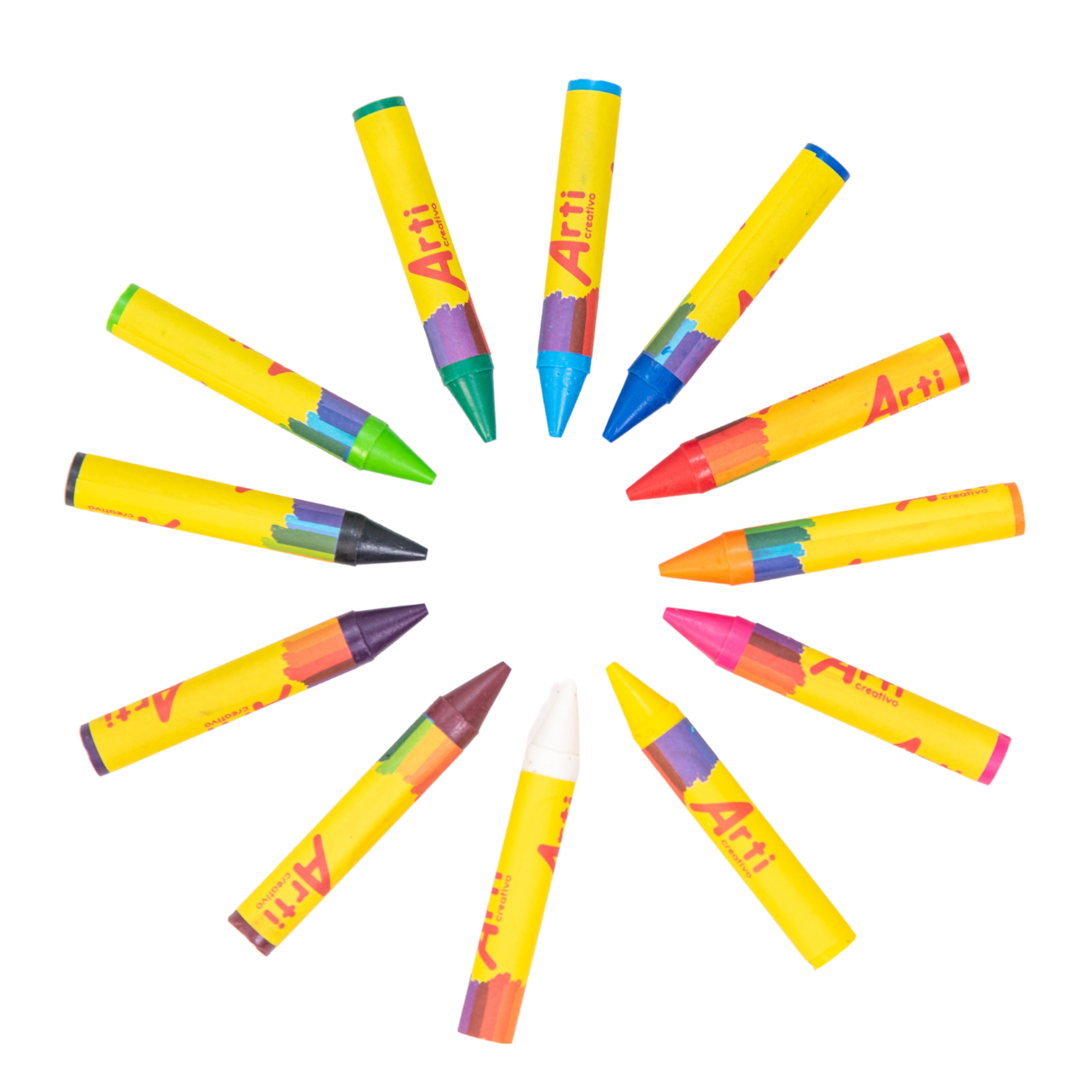 CRAYONES JUMBO X 12 UND. ARTI CREATIVO