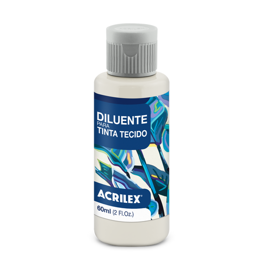 ACRILEX DILUYENTE DE PINTURA PARA TELA X 60 ML.