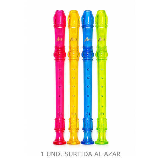 FLAUTA COLOR NEÓN - ARTI CREATIVO