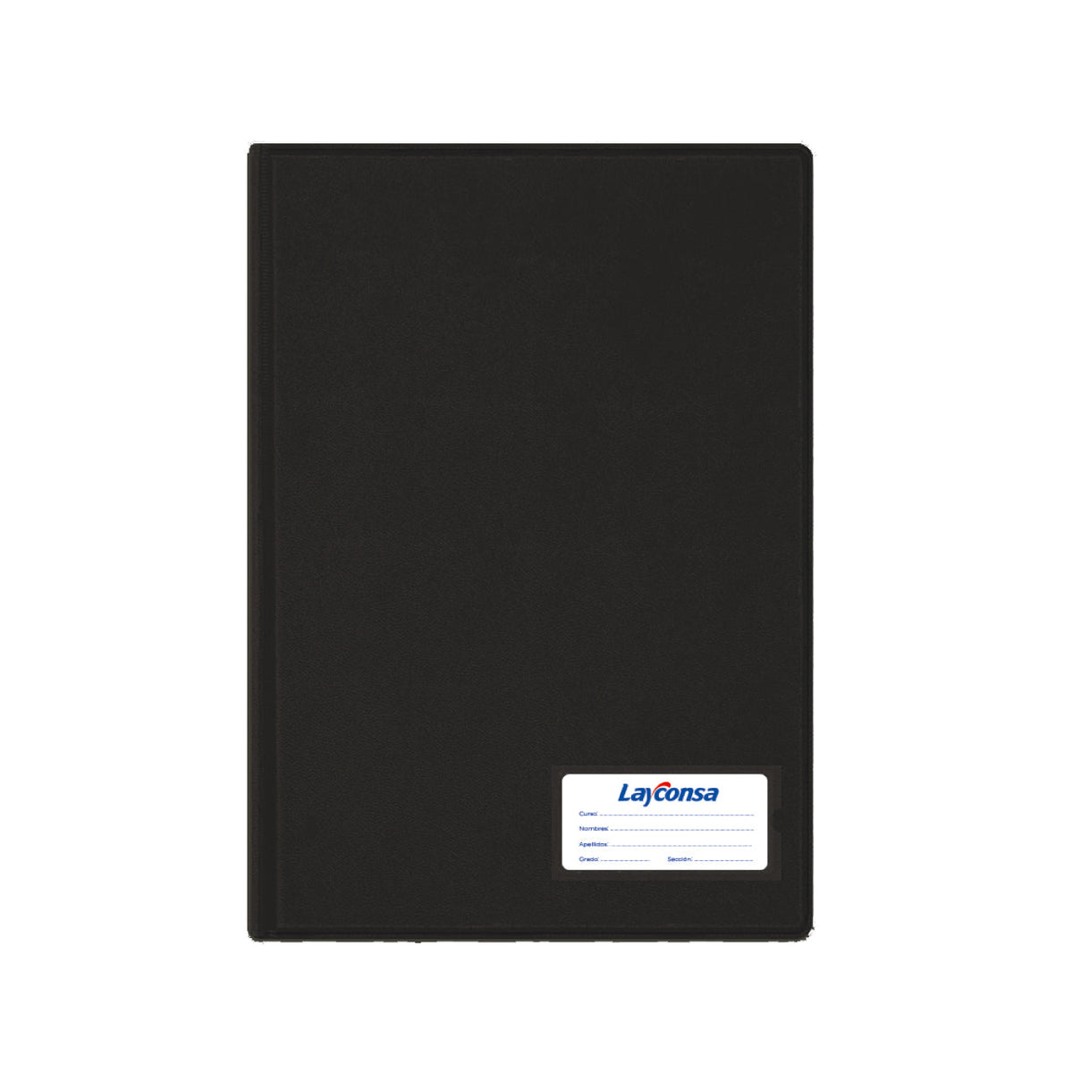 FOLDER DOBLE TAPA CON GUSANILLO A4 LAYCONSA