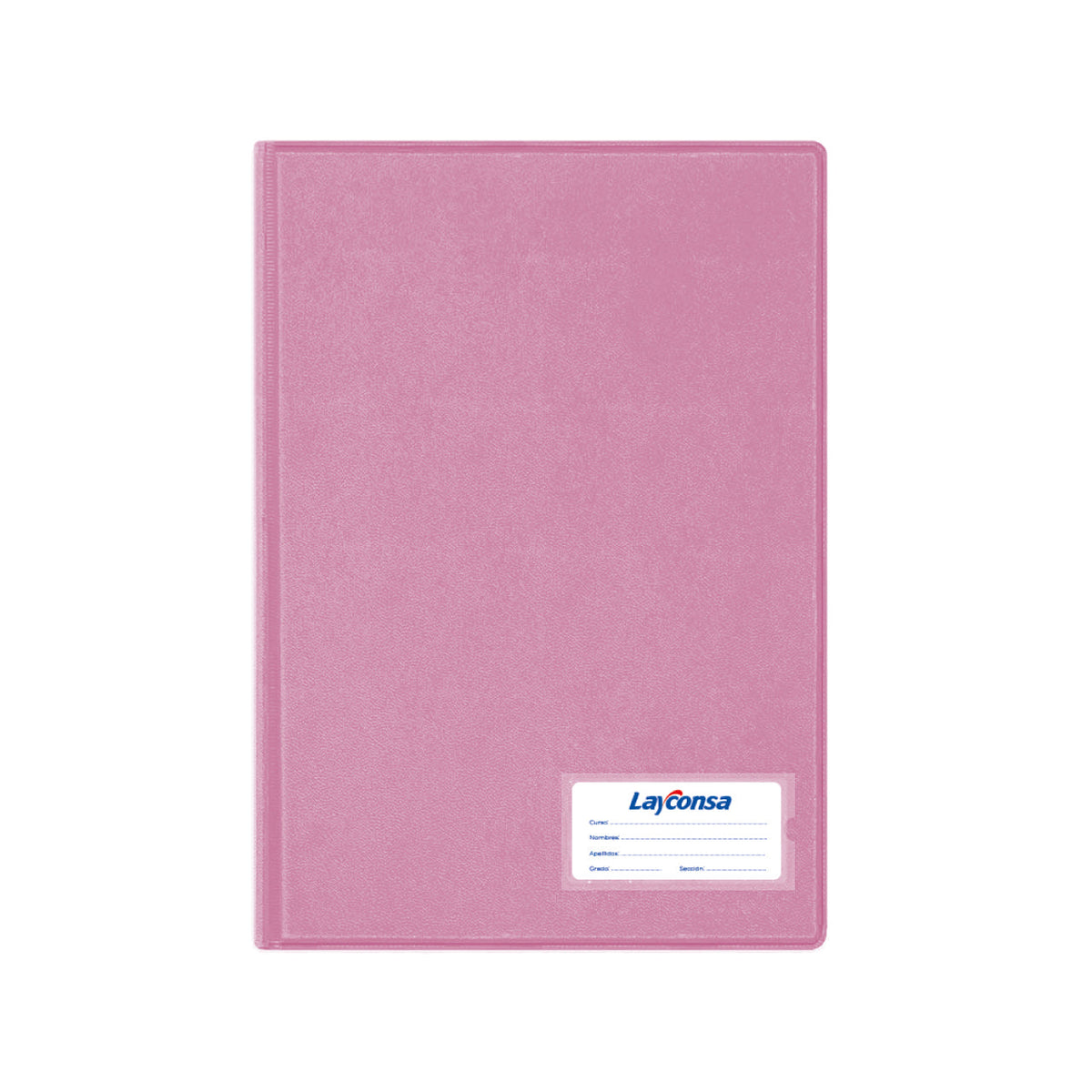 FOLDER DOBLE TAPA CON GUSANILLO A4 LAYCONSA