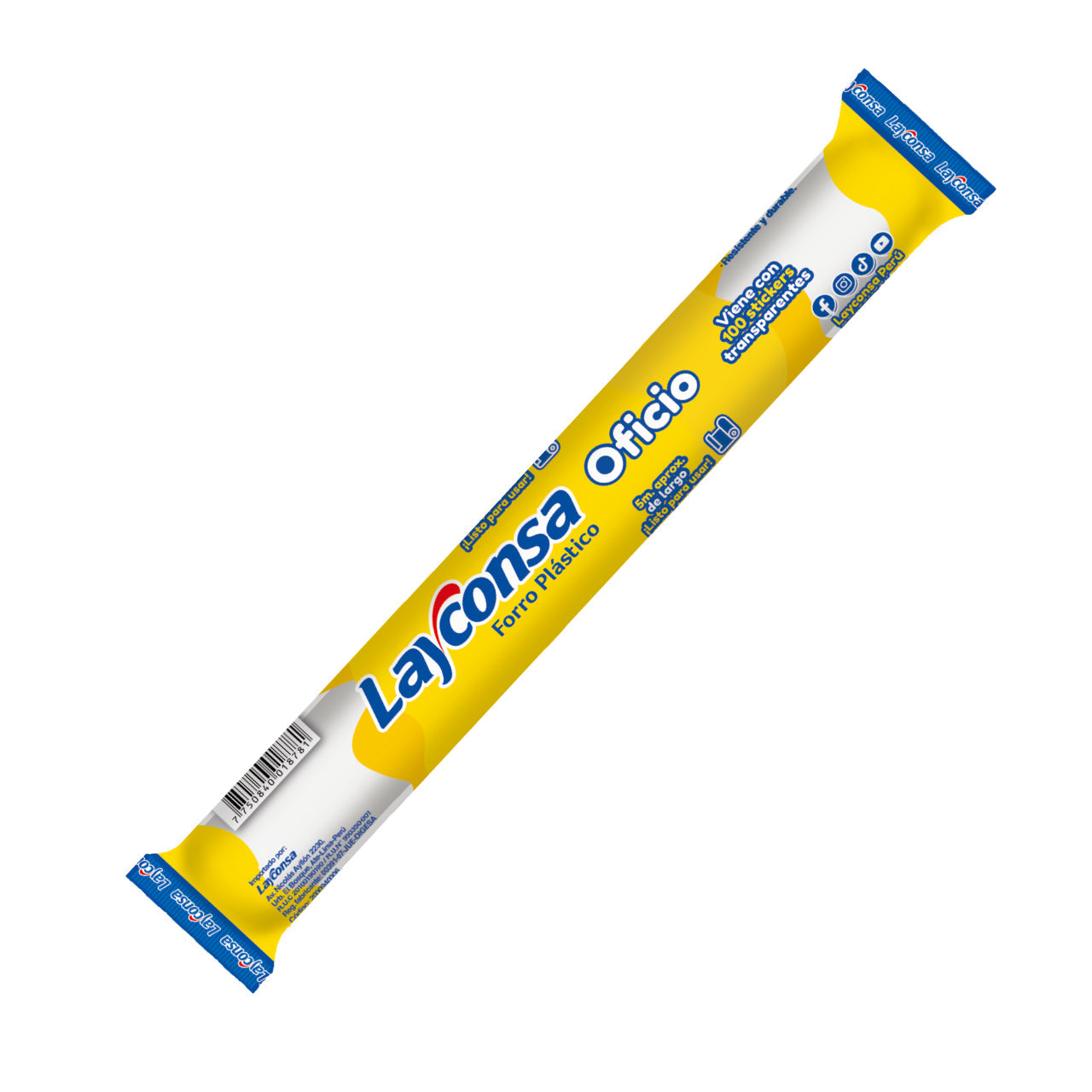 Forro Plástico Layconsa Oficio 5m