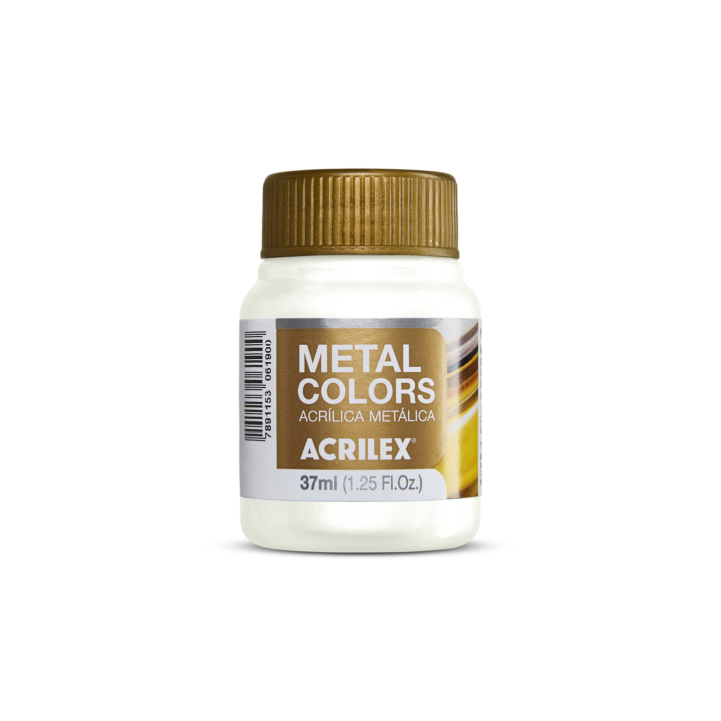 PINTURA ACRÍLICA METÁLICA ACRILEX - BLANCO