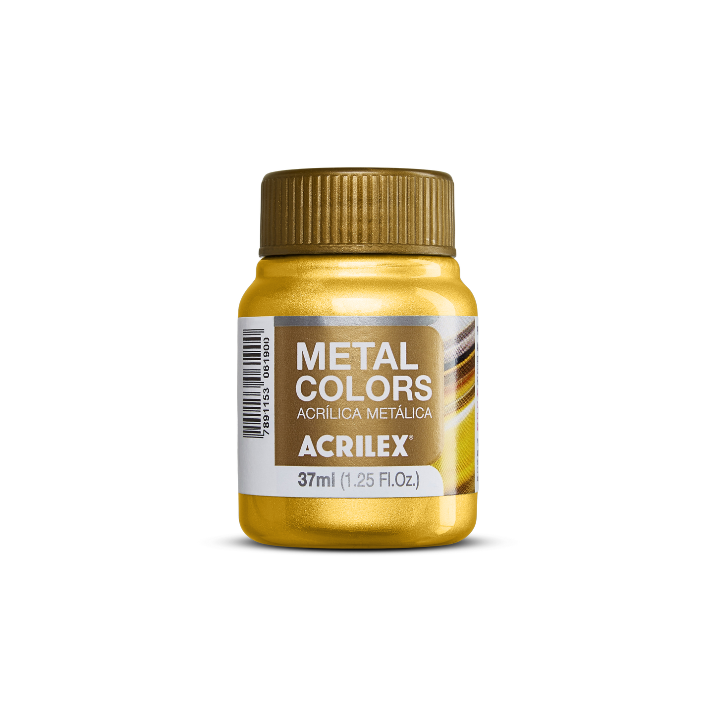 PINTURA ACRÍLICA METÁLICA ACRILEX - DORADO SOLAR