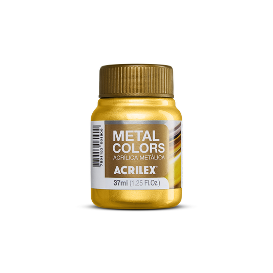 PINTURA ACRÍLICA METÁLICA ACRILEX - DORADO SOLAR