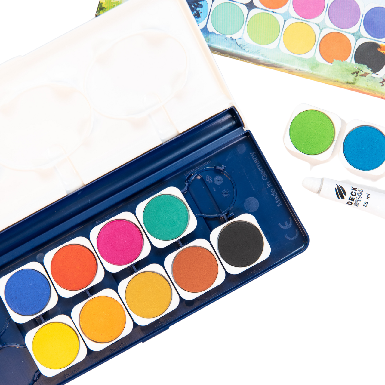 SET DE ACUARELAS KUM X 12 COLORES