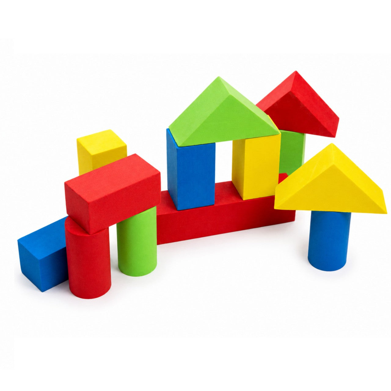 JUEGO DE CONSTRUCCION EN GOMA EVA: SOFTIE BLOCKS X 28 PIEZAS - ARTI CREATIVO